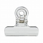 プラカラー目玉クリップ（ＰＣ製）中　透明１０個入