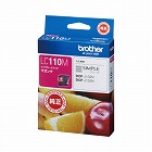 純正インク　ＬＣ１１０Ｍ　マゼンタ２個