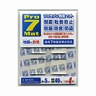 耐震マット　３０×３０ｍｍ　クリア　４枚入