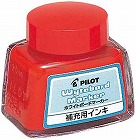 ホワイトボードマーカー専用補充インキ　レッド×１０