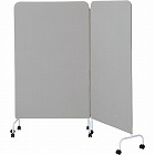 シンプルパネル２連　グレー