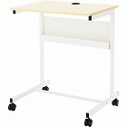 薄型パソコンラック　ナチュラル