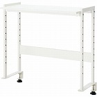 薄型パソコンラック用上棚　ホワイト