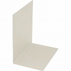 重量物対応ファイルワゴン用ブックエンド　ホワイト