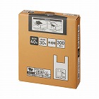 取り出しやすい箱入りレジ袋４０号　半透明　３００枚