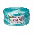 荷造りロープ　５ｍｍ×１００ｍ　緑　６巻