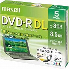 ＤＶＤ‐Ｒデータ用（２層）８倍速　ＩＪ対応　５枚Ｐ
