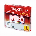 ＤＶＤ‐ＲＷデータ用　２倍速　ＩＪ対応　５枚Ｐ