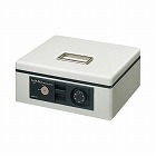 手提金庫　ダイヤル錠付ＣＢ‐１２　Ｂ５ライトグレー