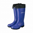 ＨＢ８８０　ＰＶＣカバー付ブーツ　ネイビー　Ｌ