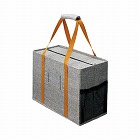 ミーティングバッグノートＰＣサイズ　ラージ灰