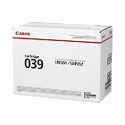 純正トナー　カートリッジ０３９
