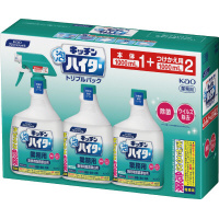 キッチン泡ハイター　本体１本＋付替用２本セット