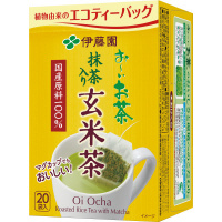 おーいお茶ティーバッグ　抹茶入り玄米茶　２０袋