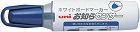 ボードマーカーユニお知らセンサー太字丸芯　青５本