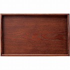 長手盆　ブラウン　大