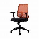 ショットチェア　肘付　オレンジ