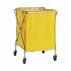 ダストカート　２３６Ｌ　フレーム＋袋イエロー