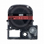 テプラ　ＰＲＯテープ　マグネット赤色１２ｍｍ黒文字