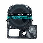テプラ　ＰＲＯテープ　マグネット緑色１２ｍｍ黒文字