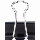 ダブルクリップ（オープン箱）黒　豆　２０個入