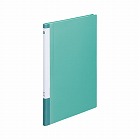 クリヤーブック　Ａ４縦　１０ポケット　緑