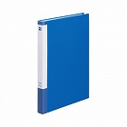 クリヤーブック　Ａ４縦　４０ポケット　青