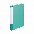 クリヤーブック　Ａ４縦　４０ポケット　緑