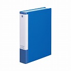 クリヤーブック　Ａ４縦　８０ポケット　青