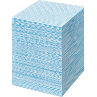 抗菌カウンタークロス　ミニ　ブルー　１００枚入×４