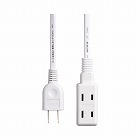 超小型モバイルタップ　３個口　０．３ｍ　ホワイト