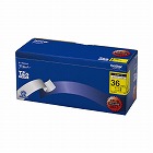 ピータッチ　ラミネート黄色テープ３６ｍｍ黒文字５個