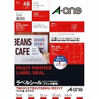 透かしても読めない修正ラベル　兼用　４面　１２枚