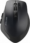 無線５ボタンブルーＬＥＤマウス　ブラック