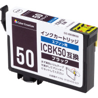 互換インク　ＩＣＢＫ５０対応　エコカートリッジ　黒