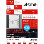 インデックスラベル　兼用　Ａ４　２８面　１８枚