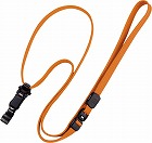 脱着式ループクリップ　橙　１０本入