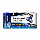 アルカリ乾電池　エボルタネオ　単２　４本入