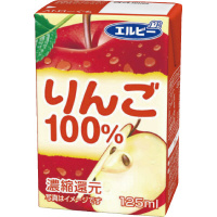 りんご１００％１２５ｍｌ　３０本