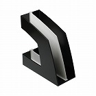ファイルボックス（仕切板付）Ａ４縦　黒　１０個