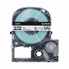 テプラ　ＰＲＯテープ　エコ白色９ｍｍ黒文字　１０個