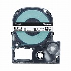 テプラ　ＰＲＯテープ　エコ白色１８ｍｍ黒文字１０個