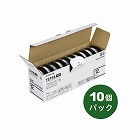 テプラ　ＰＲＯテープ　エコ白色１２ｍｍ黒文字２０個