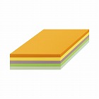 カラー用紙（厚口）中厚口７６ｇ　Ａ４　５色アソート