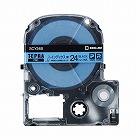 テプラ　ＰＲＯテープ　インデックス青ラベル　黒文字