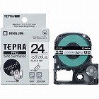 テプラＰＲＯテープ　インデックス白ラベル黒文字５個