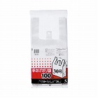 厚口手さげポリ袋３０号厚み０．０１５半透明１００枚