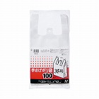 厚口手さげポリ袋３５号厚み０．０１８半透明１００枚
