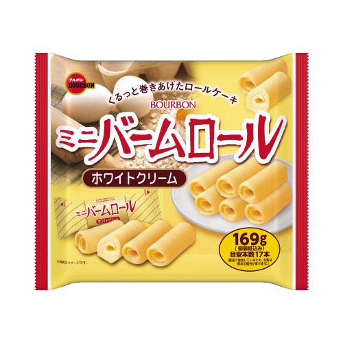 ミニバームロールホワイトクリーム 169g