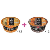 日清麺職人　味噌１２個＋坦々麺１２個セット